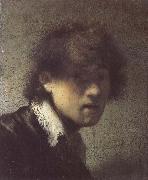 REMBRANDT Harmenszoon van Rijn Self-Portrait painting